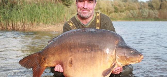 Unofficial British Record Carp at 71lb