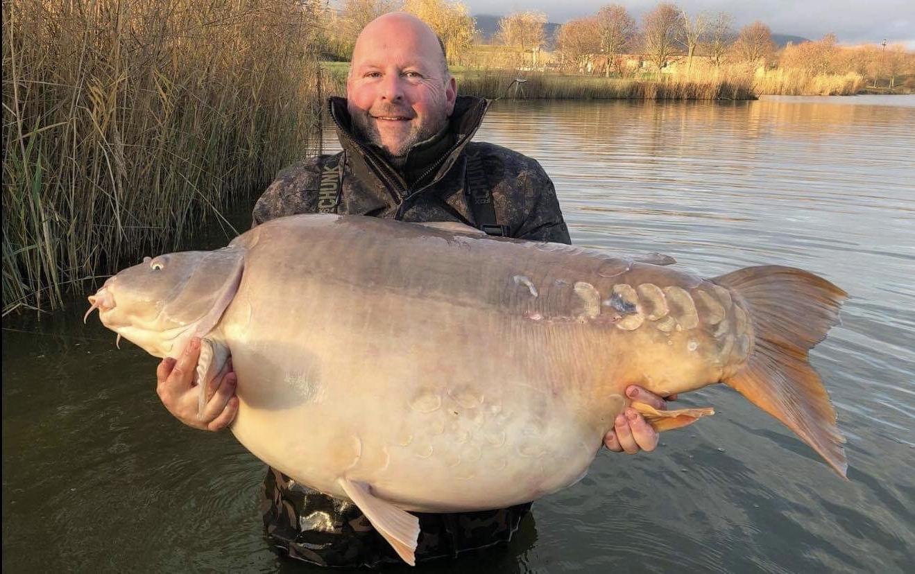 Ian Burton 105lb Mirror Carp