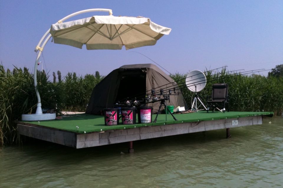 Carp Fishing Lake Balaton in Hungary