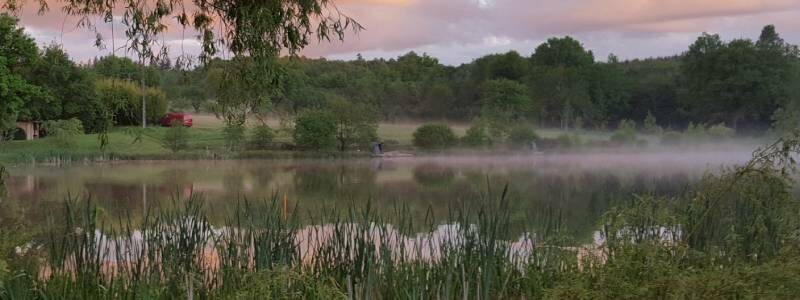 carp fishing holidays in france with accommodation and swimming pool