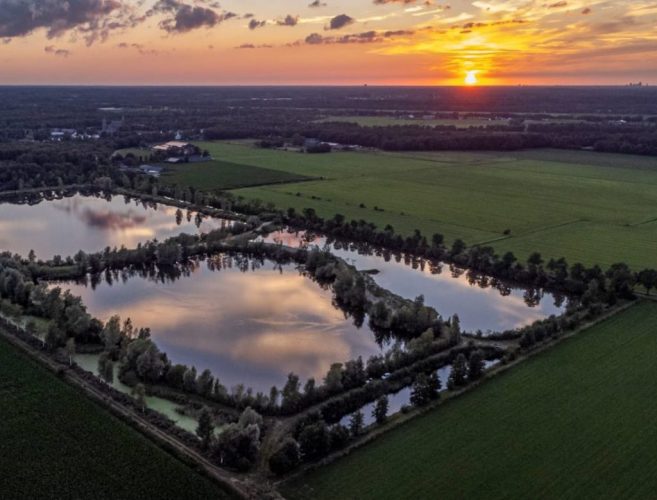 The Round Lake - Drone